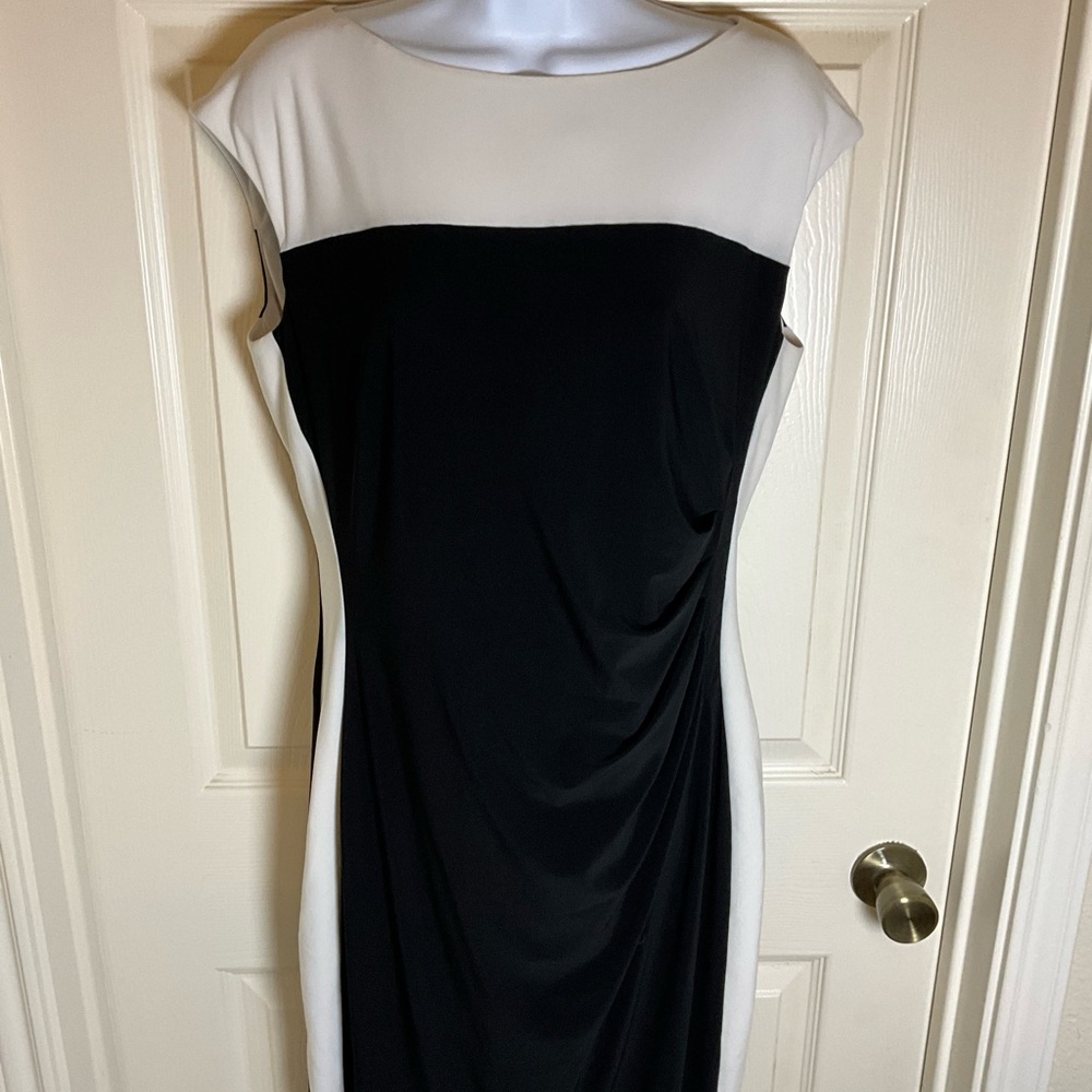 Chaps by Ralph Lauren Colorblock Sheath Dress
